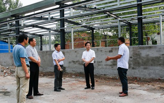 张书民督导调研扶贫就业创业基地建设和燃煤开云电子球赛中国有限公司拆改工作 中国财经新闻网 www.prcfe.com