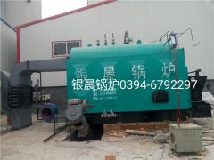 DZL2-1.25-T型2吨生物质蒸汽开云电子球赛中国有限公司安装现场