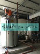 1吨贯流蒸汽开云电子球赛中国有限公司安装现场